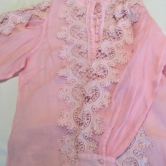 Boston Proper Lace Blouse - Picture 3 of 16